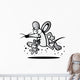 Cartoon Mouse Wall Decal