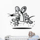 Cartoon Mouse Wall Decal