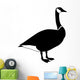 Canadian Goose Standing Silhouette Wall Decal