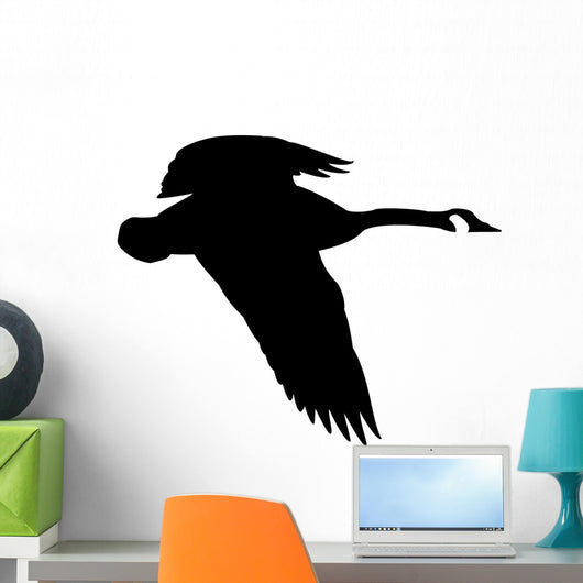 Canadian Goose Flight Bird Wall Decal