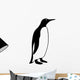 Penguin Standing Bird Silhouette Wall Decal
