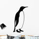Penguin Standing Bird Silhouette Wall Decal