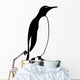 Penguin Standing Bird Silhouette Wall Decal