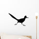 Roadrunner Running Bird Silhouette Wall Decal