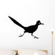 Roadrunner Running Bird Silhouette Wall Decal