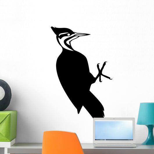 Woodpecker Bird Silhouette Wall Decal