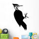Woodpecker Bird Silhouette Wall Decal