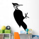 Woodpecker Bird Silhouette Wall Decal