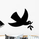 Dove Flight with Olive Wall Decal
