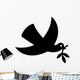 Dove Flight with Olive Wall Decal