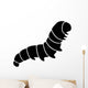 Caterpillar Insect Silhouette Wall Decal