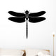 Dragonfly Insect Silhouette Wall Decal