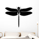 Dragonfly Insect Silhouette Wall Decal