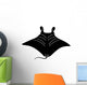 Stingray Fish Silhouette Wall Decal
