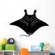 Stingray Fish Silhouette Wall Decal