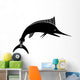 Swordfish Fish Silhouette Wall Decal