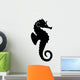 Seahorse Fish Silhouette Wall Decal