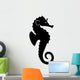 Seahorse Fish Silhouette Wall Decal