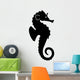 Seahorse Fish Silhouette Wall Decal