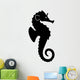 Seahorse Fish Silhouette Wall Decal