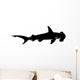 Hammerhead Shark Fish Silhouette Wall Decal