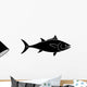 Tuna Fish Silhouette Wall Decal