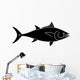Tuna Fish Silhouette Wall Decal