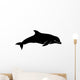 Dolphin Fish Silhouette Wall Decal