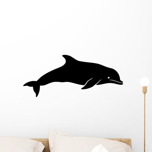 Dolphin Fish Silhouette Wall Decal