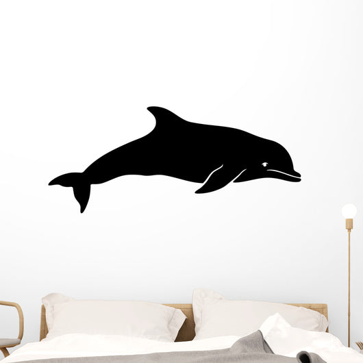 Dolphin Fish Silhouette Wall Decal