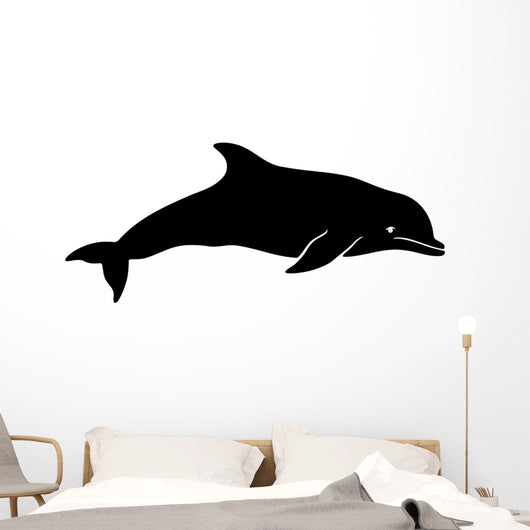 Dolphin Fish Silhouette Wall Decal