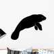 Seal Water Animals Silhouette Wall Decal