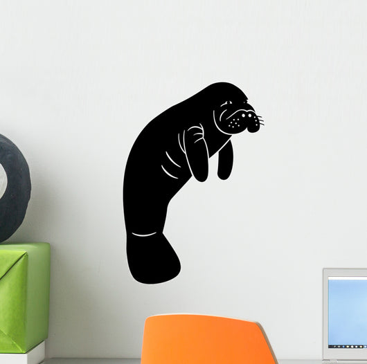 Walrus Water Animals Silhouette Wall Decal