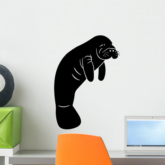 Walrus Water Animals Silhouette Wall Decal