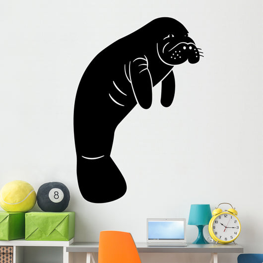 Walrus Water Animals Silhouette Wall Decal