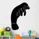 Walrus Water Animals Silhouette Wall Decal