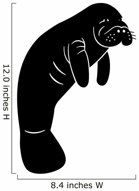Walrus Water Animals Silhouette Wall Decal
