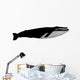 Whale Water Animals Silhouette Wall Decal