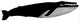 Whale Water Animals Silhouette Wall Decal
