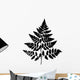 Fern Leaf Plant Life Wall Decal