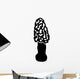 Morel Sponge Mushroom Plant Wall Decal