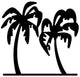 Palm Trees Wall Decal