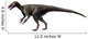 Eotyrannus Lengi Early Cretaceous Wall Decal