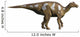 Arenysaurus Ardevoli Late Cretaceous Wall Decal