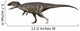 Eocarcharia Dinops Early Cretaceous Wall Decal