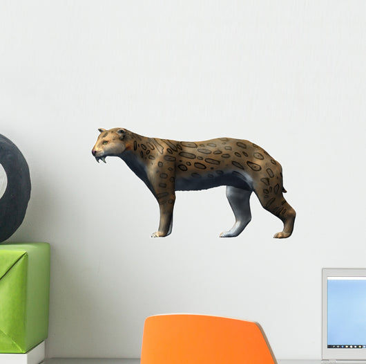 Megantereon Cultridens Pliocene Europe Wall Decal