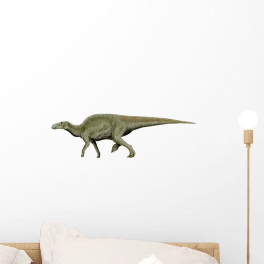 Edmontosaurus Dinosaur Green Wall Decal