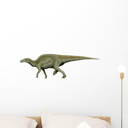 Edmontosaurus Dinosaur Green Wall Decal