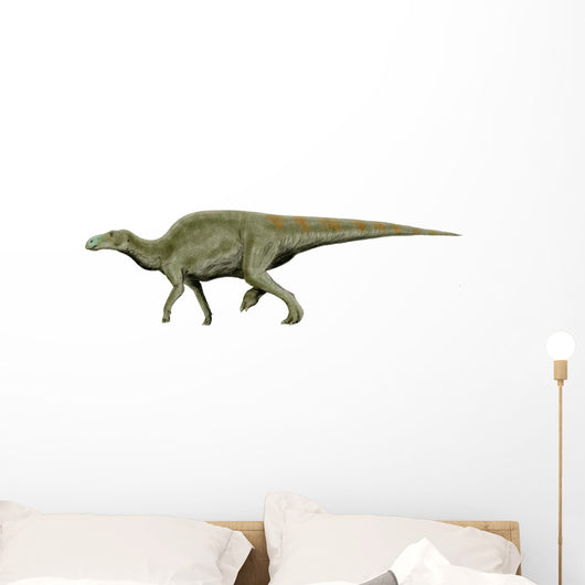 Edmontosaurus Dinosaur Green Wall Decal