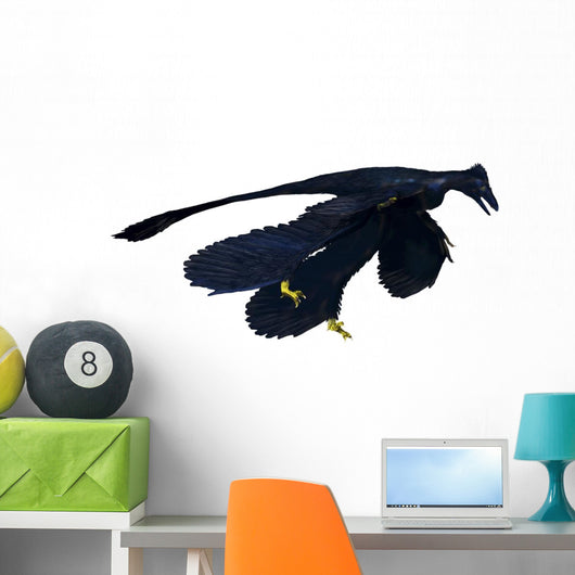 Microraptor Dinosaur Wall Decal